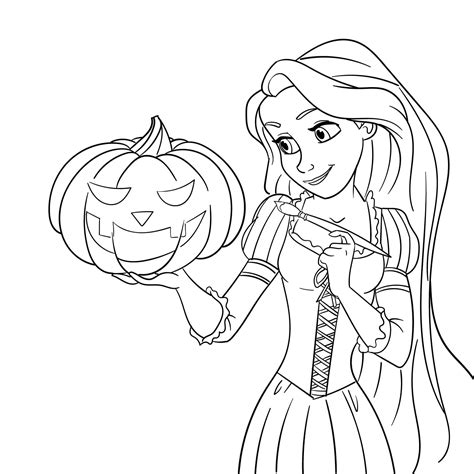 halloween disney coloring pages